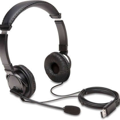 Auriculares Kensington Hi-Fi Com Microfone Cabo Usb 182 Cm - NGS