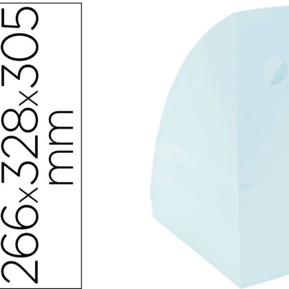 Porta Revistas Exacompta Aquarel Mag-Cube Azul Pastel - EXACOMPTA