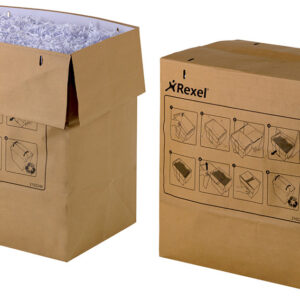 Bolsa De Residuos Rexel Reciclavel Para Destruidora Auto+ 750X/750M Capacidade 115 L Pack De 50 Unid