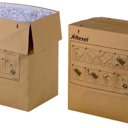 Bolsa De Residuos Rexel Reciclavel Para Destruidora Auto+ 750X/750M Capacidade 115 L Pack De 50 Unid
