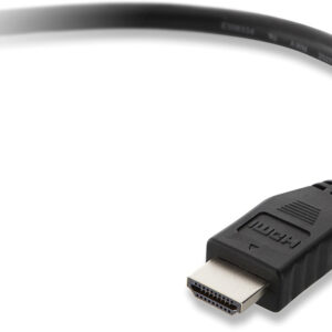 Cabo Hdmi Standard Belkin 1.5Mblk Audio E Video 4K/Ultra Hd Comprimento 1,5 M - BELKIN