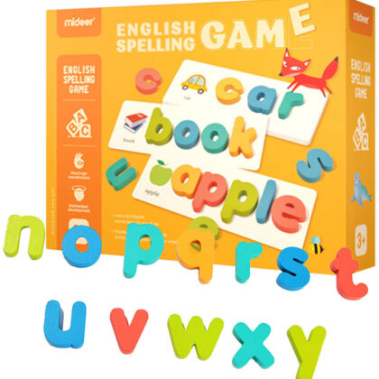 Jogo Didatico Mideer Combinar Letras Em Ingles - MIDEER