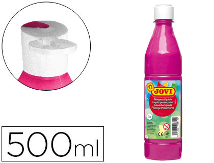 Guache Escolar Jovi 500 ml Magenta