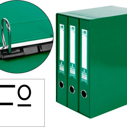 Modulo De 3 Pastas De Arquivo 2 Aneis