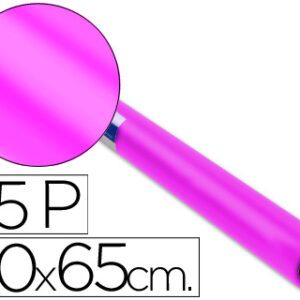 Papel Lustro Sadipal 50 X 65 cm. 65 Gr/M2. Rosa Forte