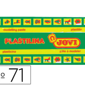 Plasticina Jovi 71 Media 150 Gr Verde Claro