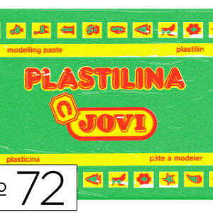 Plasticina Jovi 72 Grande 350 Gr Verde-Claro