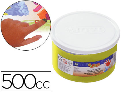 Pintura de Dedos Jovi 500 ml Amarelo