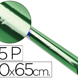 Papel Celofane Sadipal 50 X 65 cm. 20 Gr/M2. Verde