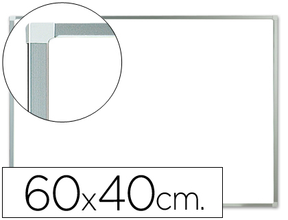 Quadro Q-Connect em Melamina c/ Caixilho em Alumínio, 600 X 400 mm