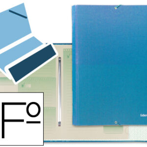 Capa Classificadora c/ 12 Departamentos Celeste
