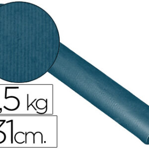 Papel Fantasia Impresma Kraft Liso Cobalto 31cm - 3.5 Kg