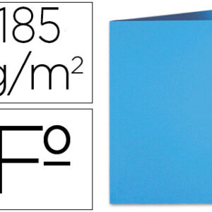 Classificador em Cartolina de 180gs, Folio, Celeste Intenso