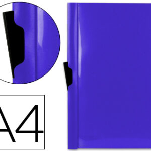 Bolsa Dossier c/ Clip Lateral, Din A4 Azul