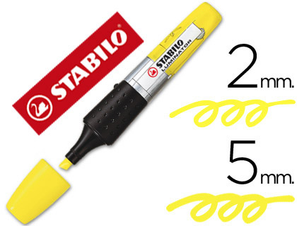 Marcador Stabilo Boss Luminator Amarelo Tinta Luquida