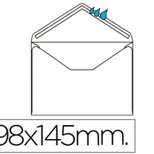 Envelope Oficio Prolongado 145 X 200mm Branco (500 Unidades)