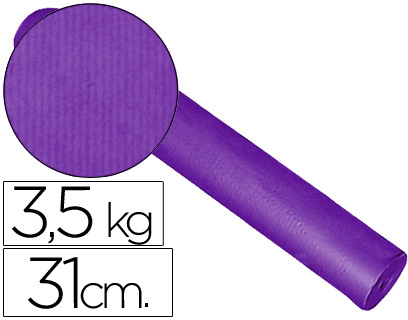 Papel Fantasia Kraft Liso Lilas 31Cm 3.5 Kg - IMPRESMA