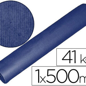 Papel Kraft Azul 1,00 Mt X 500 Mts 41 Kg
