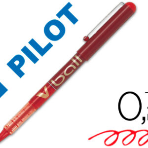 Marcador Pilot Roller V-Ball Vermelho 0.7 mm