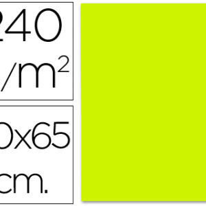 Cartolina 240 Gr 50X65 cm Verde Pistacho