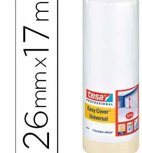 Fita Adesiva Masking Film 17m x 2600mm - TESA