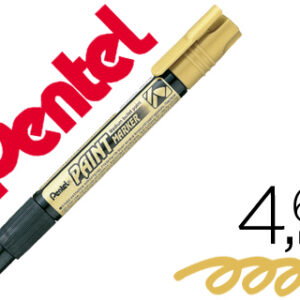 Marcador Pentel mmp20 Paint Vidro e Plastico Ouro