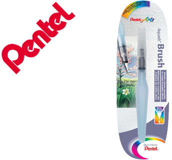 Blister Pincel Xfrh/1-M Ponta Media De Nylon Com Deposito De Agua Aquash Frh - PENTEL