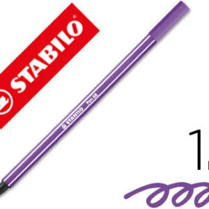 Marcador Stabilo Aguarelavel Pen 68 Violeta 1 mm