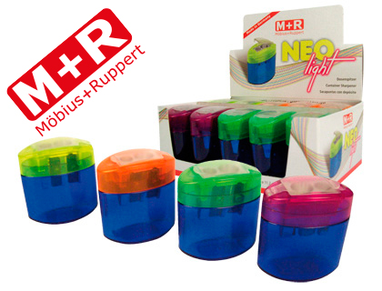 Afia Lápis M+R Neo Light de Dois Usos c/ Deposito Cores Sortidas