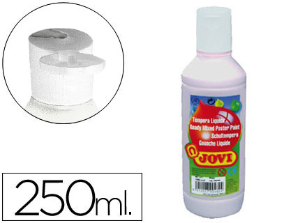 Guache Escolar Jovi 250 ml Branco
