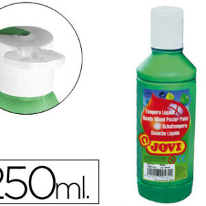 Guache Escolar Jovi 250 ml Verde Escuro