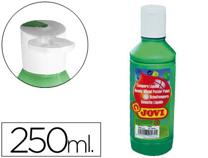 Guache Escolar Jovi 250 ml Verde Escuro