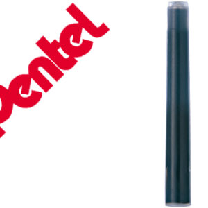 Recarga Pincel Tinta Da China Pentel c/ 12 Embalagems de 4 Unidades