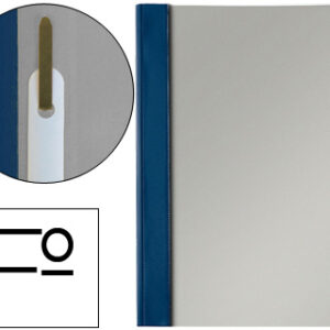 Bolsa Dossier Esselte Fastener Pvc Folio Azul Marinho - ESSELTE