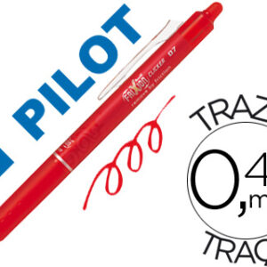 Caneta Pilot Frixion Clicker Apagavel 0,7mm Cor Vermelho
