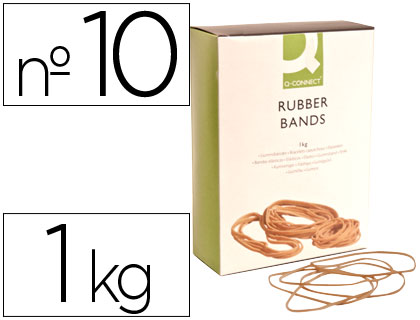 Elasticos Q-Connect 1000 Gr Numero 10