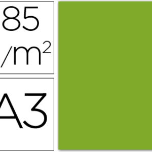 Cartolina Guarro A3 Verde Amazonas 185 Gr (50 Folhas)