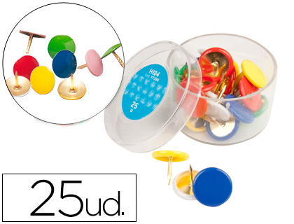 Pioneses Plastificadas (25 Unidades) Cores Sortidas