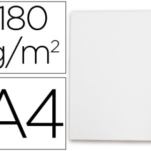 Classificador Gio de Cartolina Din A4 Branco Pastel 180 g/m2