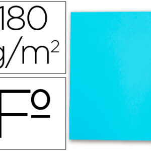 Classificador Gio de Cartolina Folio Celeste Pastel 180 g/m2