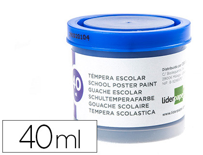 Guache Escolar 40 ml Azul Ultramar
