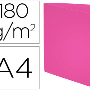 Classificador Exacompta de Cartolina Reciclada Din A4 Fucsia 180g