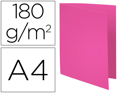 Classificador Exacompta de Cartolina Reciclada Din A4 Fucsia 180g