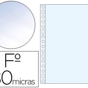 Bolsa Catalogo Esselte Folio Polipropileno 80 Microns Cristal (100 Unidades)