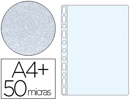 Bolsa Catalogo Q-Connect Folio 50 Microns Pele de Laranja (10 Unidades)