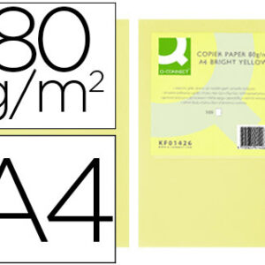 Papel de Cor Q-Connect Din A4 80Gr Champanhe (500 Folhas)