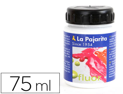 Pintura Latex La Pajarita F-00 Branco Fluorescente 75ml