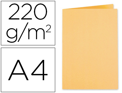 Classificador Exacompta Foldyne de Cartolina Reciclada Din A4 Creme 250g