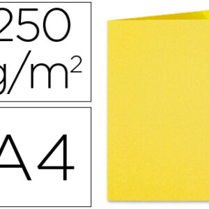 Classificador Exacompta Foldyne de Cartolina Reciclada Din A4 Amarelo 250g