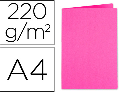 Classificador Exacompta Foldyne Din A4 Fucsia 250 Gr - EXACOMPTA